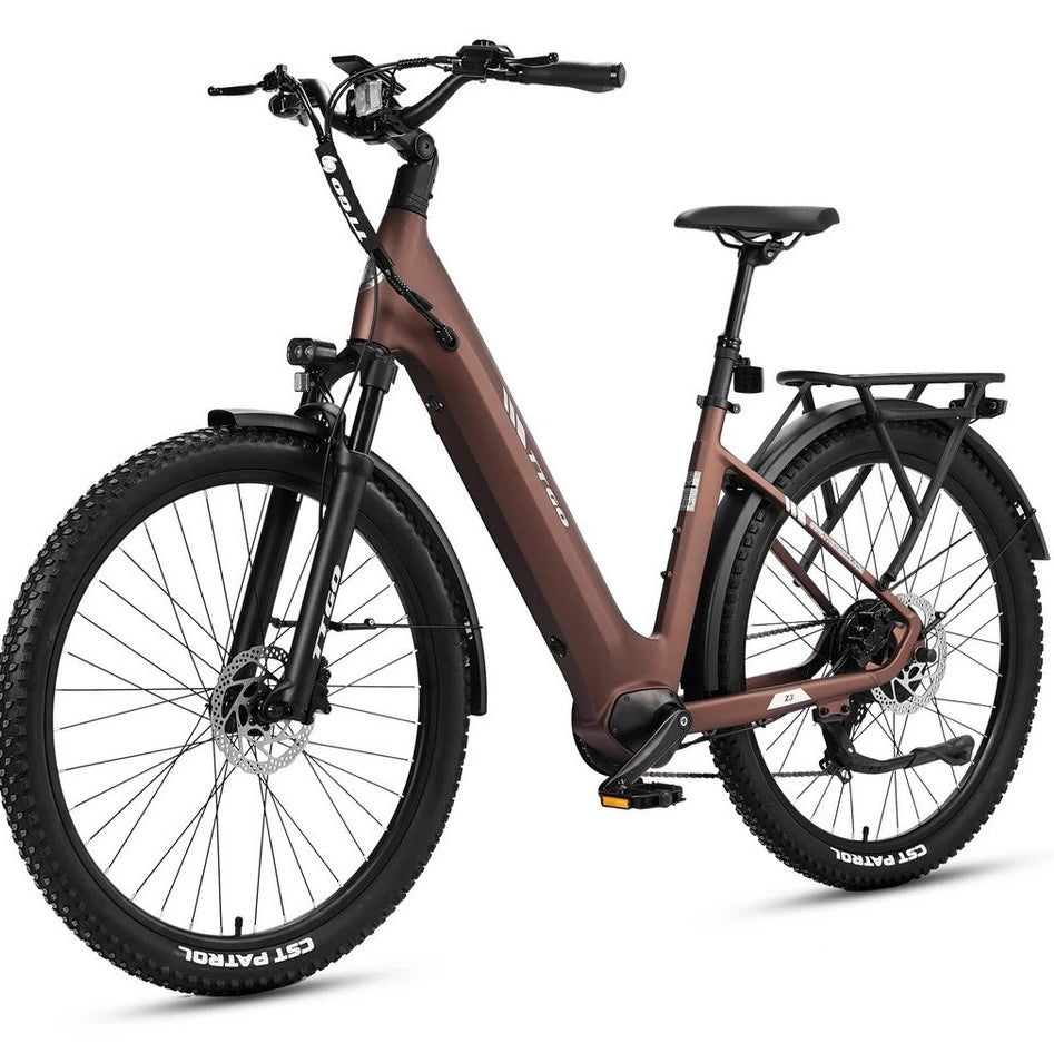 TTGO E-Bike Cityrad 28 Zoll, 70Nm Hinterradmotor, 720 Wh Akku, 7-Gang SHIMANO