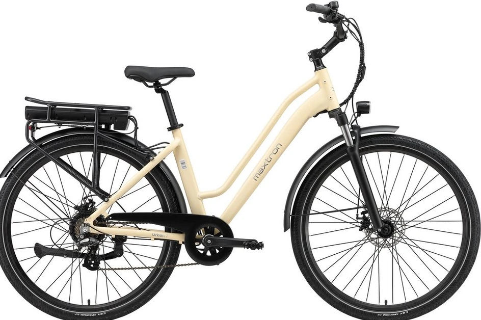 Maxtron Urban 7 E-Citybike, 28 Zoll, 7 Gang, Tiefeinsteiger, 460,8 Wh