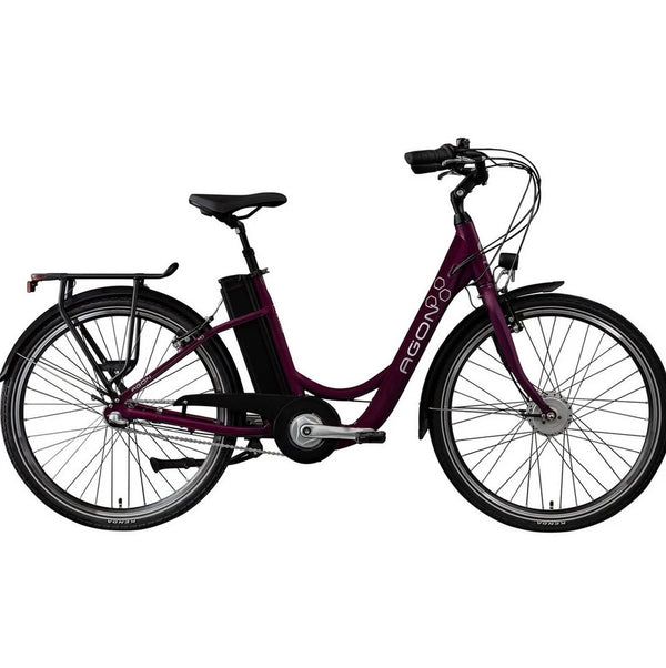 AGON E-Bike Cityrad Axis, 3 Gang, Nabenschaltung, Frontmotor, 536 Wh