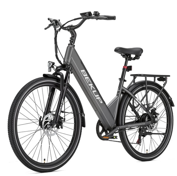 TTGO E-Bike Cityrad V1, 26 Zoll, 840 Wh Akku, Shimano 7-Gang, 80 Nm