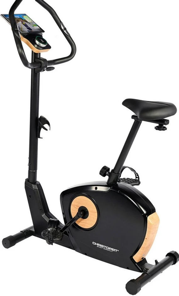 Christopeit Sport Ergometer ET 3.1, 120 kg, 32 Widerstandsstufen, Kinomap kompatibel
