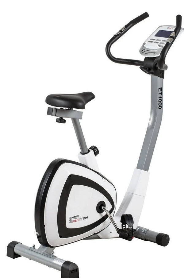 MOTIVE FITNESS Ergometer ET1000, 120 kg max., 24 Widerstandsstufen, Tablet-Halterung