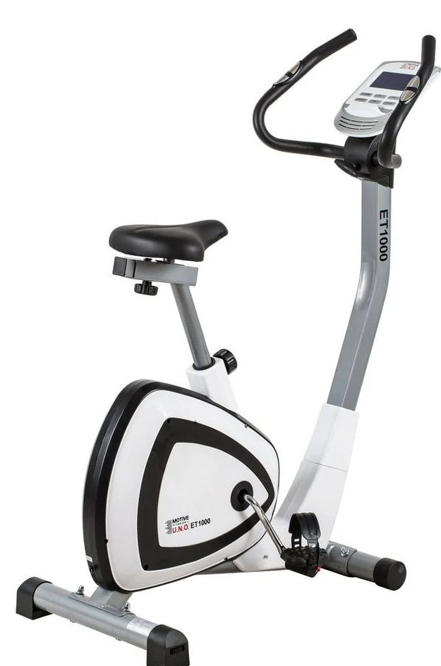 MOTIVE FITNESS Ergometer ET1000, 120 kg max., 24 Widerstandsstufen, Tablet-Halterung