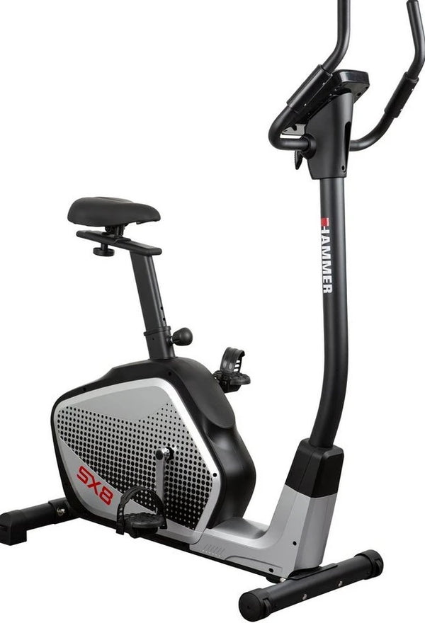 Hammer Ergometer SX8 BT, Tablet-Halterung, 130 kg max. Benutzergewicht, 16 Stufen